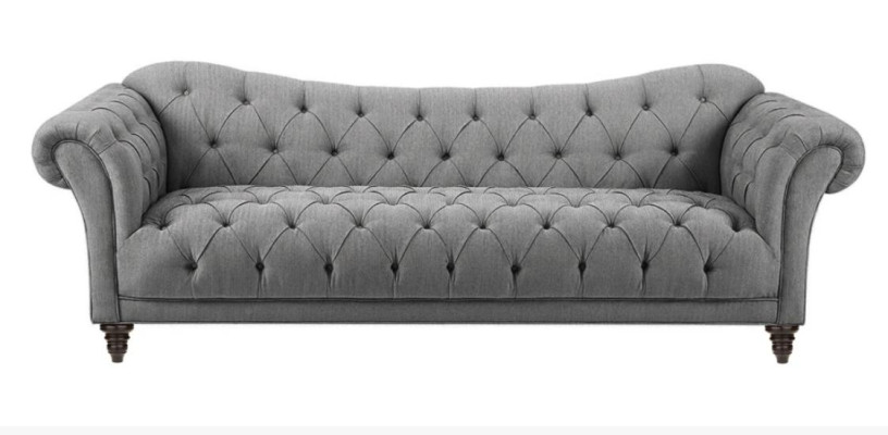 Beža dīvāns ar pogām Chesterfield dīvāns Polster Sitz Couchen Sofas Luxus Neu