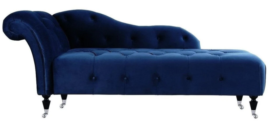 Elegants divāns Chesterfield ar pogām zīda gabalas diwan.