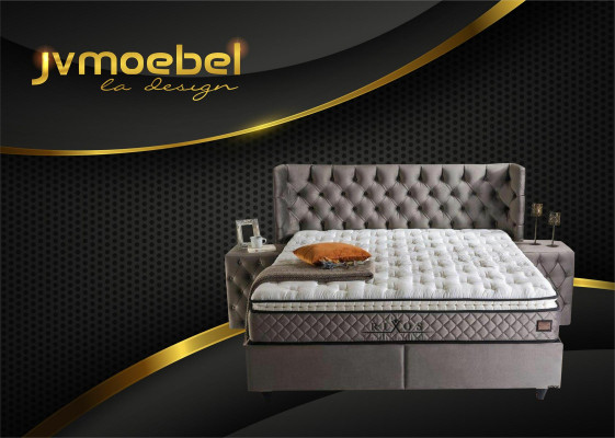Moderns dizains 2x nakts galdi Chesterfield tekstils guļamistabai nakts galdi jaunie