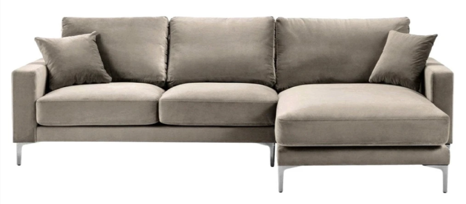 Bež Esošglass Dzīvojamā istaba Dizains Dīvāni Arpolster Sofa Dīvāni Stūrgarnitūra Jaunu