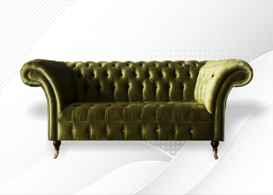 Dīvāns divvietīgs 2 sēdvietīgs klasiskā polsterētājs jauns sofa Chesterfield sofa jauns