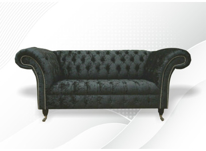 Tranzīsts no vāciešu valodas: Chesterfield Samt Club Couch Polster 2 Sitzer dizains Tekstila dīvāns Dīvāns - latviešu valodā: Ševro Chesterfield Samta kluba dīvāns Polster 2 Sitzer dizains Tekstils dīvāna dīvāni