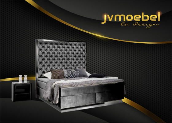 Boxspring gultas auduma mēbeles gultasveļas audums guļamistabas dizains Chesterfield