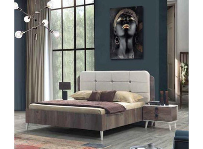 Gulta Divguļamā gulta Guļamistabas dizains Gultas Modernās pārklājuma koka