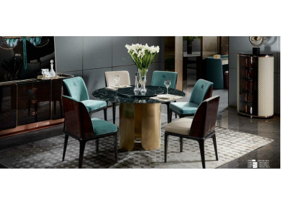 Ēdamgalds 4 krēsli ēdamistabai komplekts mēbeļu grupa modernā apdare