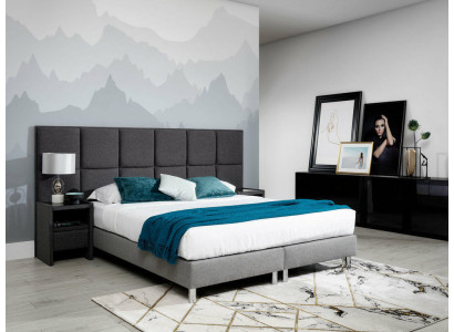 Gulta Pildspalva dizains Luksusa divvietīgas viesnīcas gultas laulībai 80/160x200cm gulamistaba