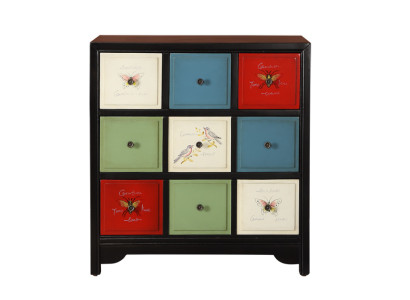 Country House Chest of Drawers Cabinet Dresser Large Solid Wood Commodes