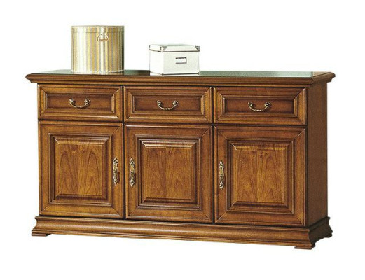 Klasiskā komoda Kommode skapis Sideboard masīvs Itāļu mēbeles Jauns R-K3
