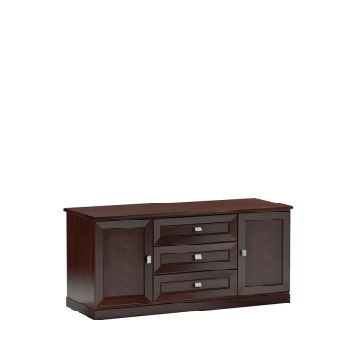 Biroja skapis koksnes skapis koksnes komoda klasiskā sideboard komoda