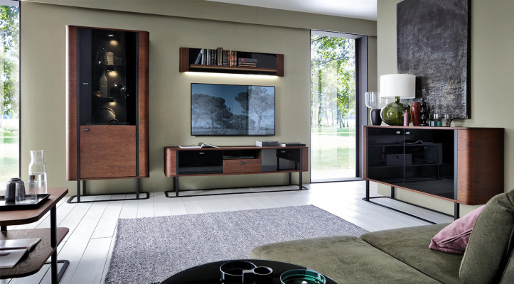 Biroja komoda koka skapis koka komoda modernas komodas RTV