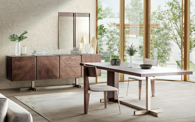 Moderns Sideboard Kommode Luxus plaukti Skapji Spogulis Zems startsirde. Jaunumi.