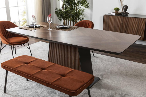 Sēdekļi Skapīte Ar Polsterbank Wood Bank Padded Fabrics Moderns Oranžs New