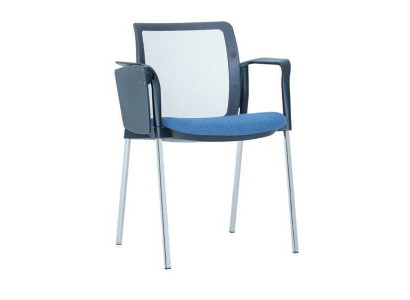 Moderni ādas auduma krēsli dizaina eleganti zili krēsli biroja krēsls krēsla jauns
