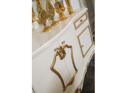 Sideboard Kommode Skapis luksusa kumodes plaukts mēbele koka skapis jauns