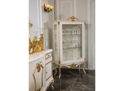 Virtuves stikla skapis plaukts koksnes vitrīns dizains Art déco dzīvojamā istaba Jauns
