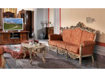 Dizainera 321-vietīgā sofa komplekta Rotaļlietu Itāļu mēbelēm sofass no masīvkoka