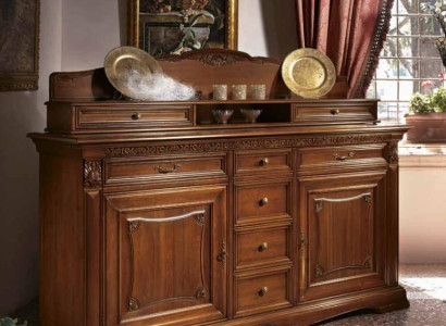 xxl buffet skapis skapbarok rococo galda konsolā stends masīvkoks