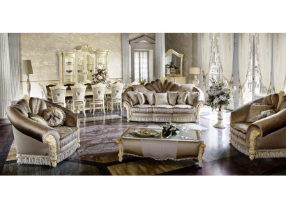 Polster Couchen Garnituren Luxus Sofagarnitur 3+1+1 Sitzer Set Design Sofa Neu - Pildspalvu dīvāni garnitūras luksus diivāngarnitūra 3+1+1 vietas komplektā dizaina dīvāns Jauns