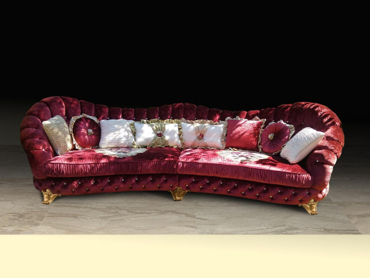 Stūra dīvāns Polster Sofa Sofas Stūvju mēbeles Stūra komplekts Runda