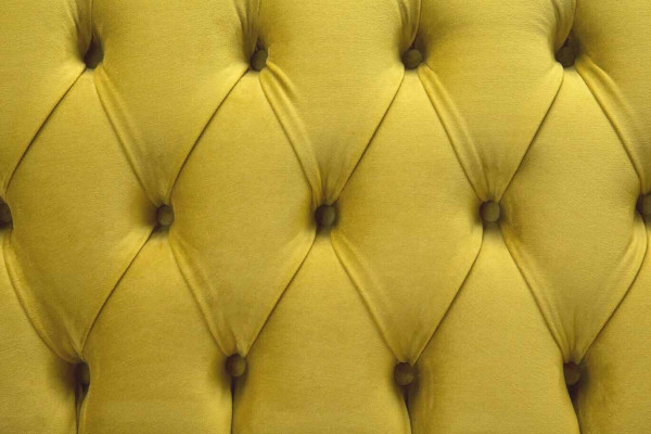 Chesterfield dīvāns ar polsterējumu 3-vietīgs dzeltenā krāsā Sofa Couches