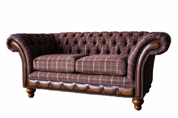 Chesterfield divvietīgais mēbeles divvietīgs dīvāns ar polstermēbelēm un atpūtas dīvānu.