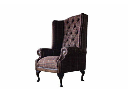 Chesterfield dizaina sofa krēsls dīvāns polster ohrensessel 1 vietas jauns
