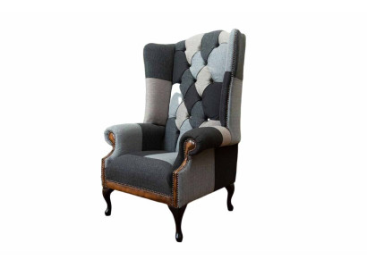 Chesterfield ausztrāde Krēsla galds 1 Sēdētājs dīvāns Sofa Couch Polster Teksitil Theatē aizvietots