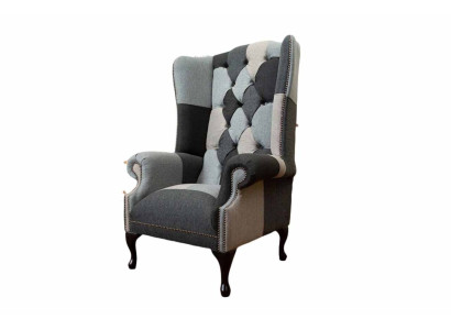Ohrensessel Chesterfield Sofa Dīvāns Polster 1 Sēdeklis Foto Sofās Tekstils