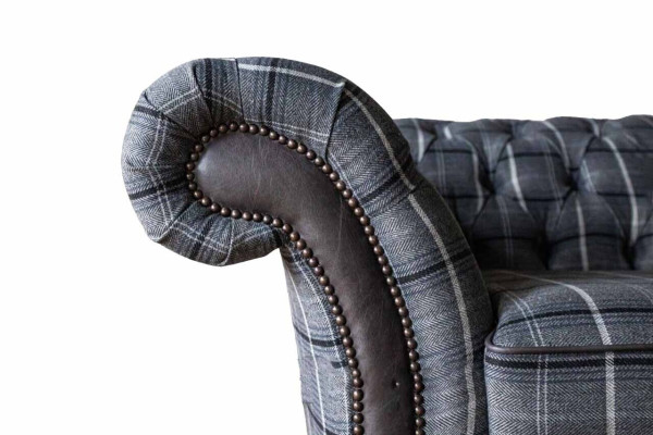 Chesterfield krēsla dīvāns 1-vietīgs dīvāns audums audums dīvāni polsteris jauns