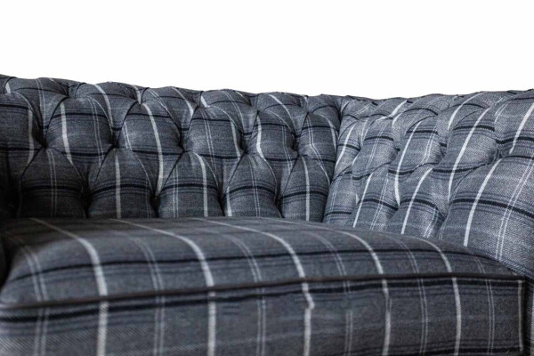 Chesterfield krēsla dīvāns 1-vietīgs dīvāns audums audums dīvāni polsteris jauns