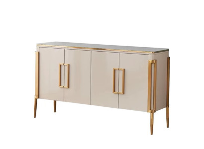 Luksusa moderns stila komoda sideboard kommodes koka skapis pasūtījuma galda kreiki.