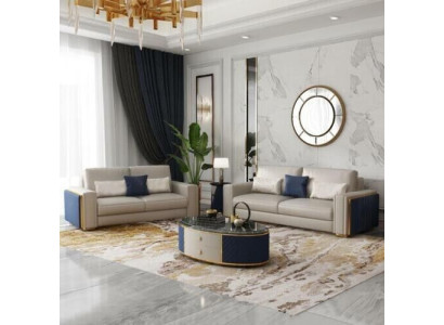 Sofas 3+2+1 moderns dizains Ledersofa Couch Wohnlandschaft Sofa Sitz