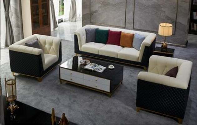 Sofas komplekts ādas dīvāns dizains moderns dīvāns 3+2+1