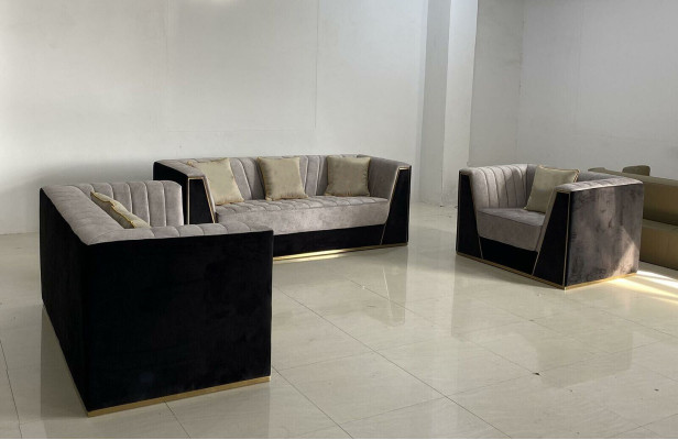 Gulta 3 vietām Ielukskops audums Dīvāns Lielas espres Couch Designer mēbeles Trīssējš.