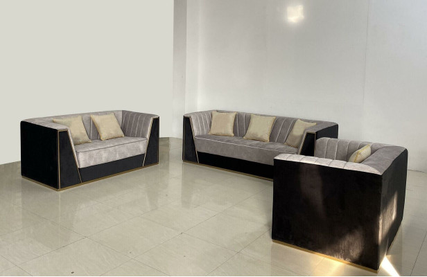 Gulta 3 vietām Ielukskops audums Dīvāns Lielas espres Couch Designer mēbeles Trīssējš.