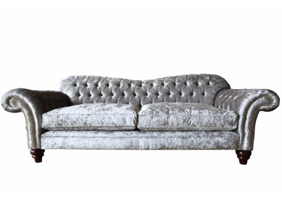 Chesterfield dīvāns auduma samts audekls dīvāns mēbeles dizains 3 sēdvietas lilas krāsā