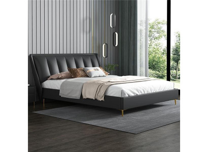 Gultas Tekstils Viesnīca Luksusa Polsteris Sēdeklis Audums Itālijas Dizainera Gulta Guļamistaba