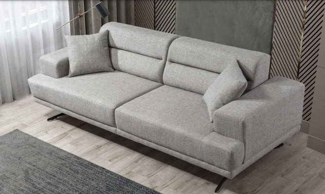 Sofas komplekts 3+3 vietas Sofas ādas polsteris Dizains Sēdvieta Moderns