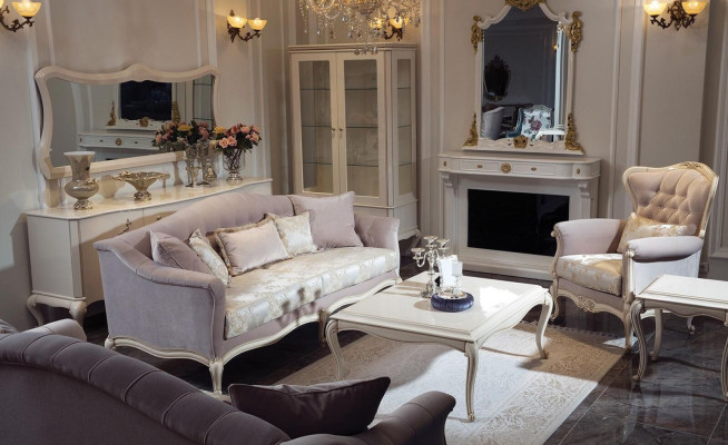 Sofas komplekts Ar diviem dīvāniem un vienu krēslu Sofa, galdiņš, piegājiens galda komplekts ar trim gabaliem.