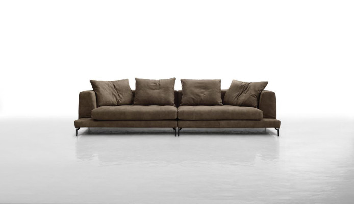 Dīvāns 4 sēdvietas dīvāni Luxus Polsters ādas dīvāns Luxus Couch ādas četras vietas.