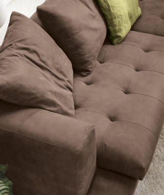 Dīvāns 4 sēdvietas dīvāni Luxus Polsters ādas dīvāns Luxus Couch ādas četras vietas.