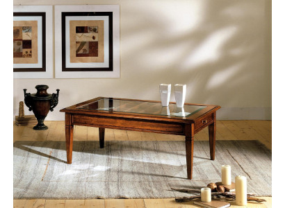 Kafijas galds Koka sānu galds Koka sānu galds Galds Dzīvojamā istaba Dīvāngaldi