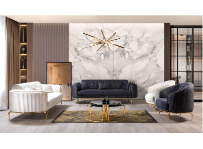 Sofas komplekts 3311 divvietīgā sofa krēsls dīvāni sēdekli komplekts dīvāns mēbeles