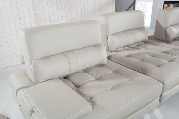 Stūra dīvāns dzīvojamai telpai polster Eck Sofa sēdekļu komplekts Moderns 100% ādas dīvāns