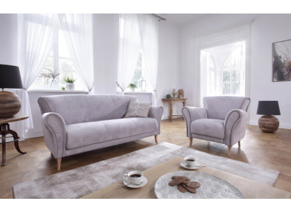 Sofa komplekts 3+1 vietu dīvāns Dīvāni Pārvalkto dīvānu komplekts Klasiskie dīvāni Audums