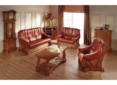 Klasiskā divvietīgā dīvāna sofa polster sofa 2 sēdvietas ādas dīvāns.