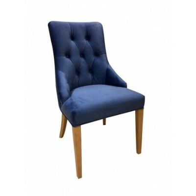 Chesterfield komplekts 6 skaņas auduma pārklājumu galds un krēsli, viesmīļiem.