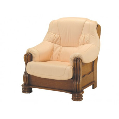 Sofas komplekts ar ādas pārklājumu vīriešiem klubam 3+1+1.