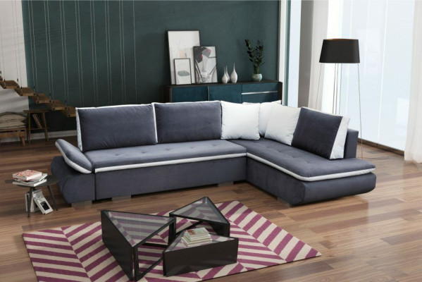 Sovas gultas Sofa dīvāns Stūra sofai Garnitūra Polster stūris Audums Jauns Dzīvojamā zona