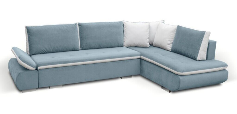 Sovas gultas Sofa dīvāns Stūra sofai Garnitūra Polster stūris Audums Jauns Dzīvojamā zona